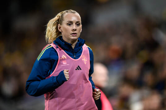 Stina Blackstenius of Sweden