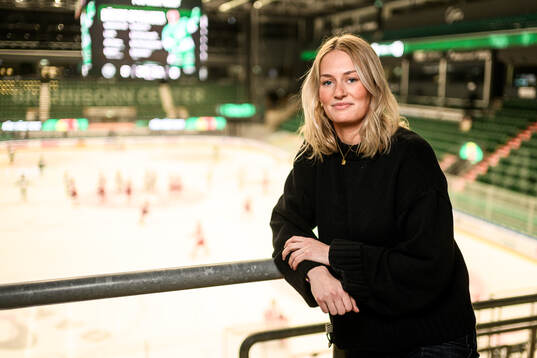 Rögles målvakt Frida Axell