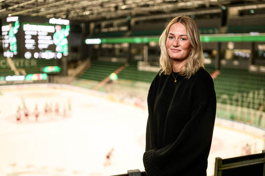 Rögles målvakt Frida Axell