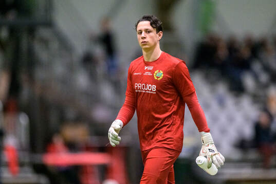 Hammarbys målvakt Leon Cornaire