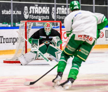 Målvakt Arvid Holm