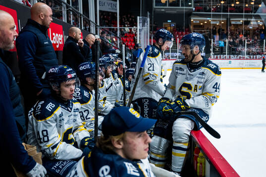 Södertäljes Wilhelm Hallquisth, Roope Laavainen och