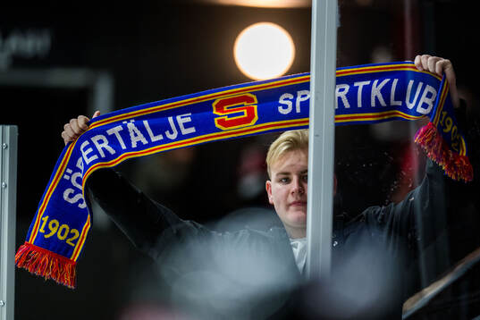 En Södertäljesupporter