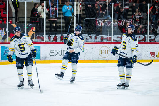 Södertäljes Patrik Zackrisson, William Wiå och Filip