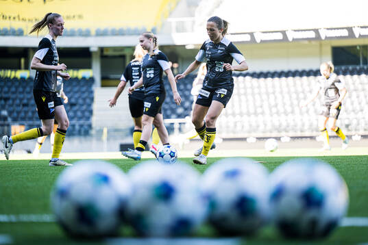 Marie Forsøget Knutsen of Start warms up