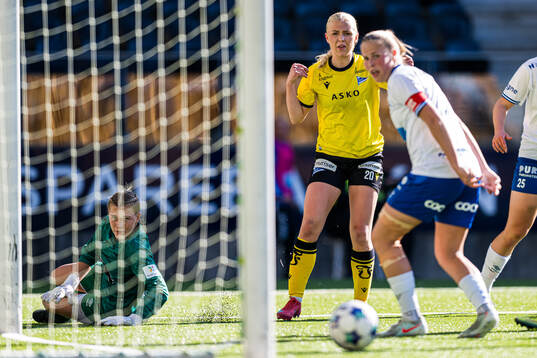 Marion Glatved-Prahl Myrvold of Start missing a chance to