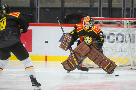 Brynäs målvakt Klara Peslarova