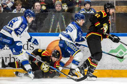 Leksands Stefan Milosevic, Marcus Karlberg mot Brynäs