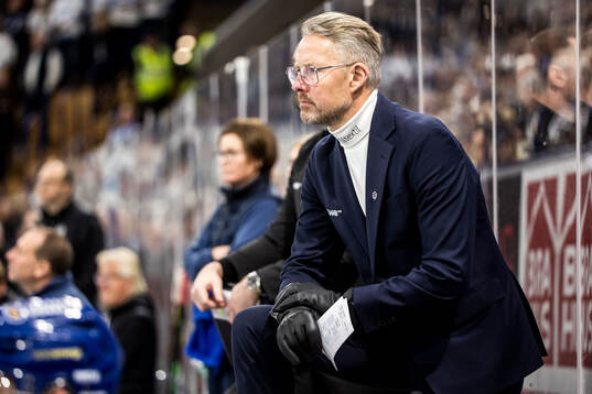 Leksands tränare Johan Hedberg