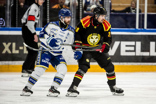 Leksands Oskar Lang och Brynäs Johannes Kinnvall