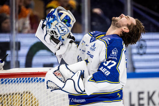 Leksands målvakt Jakob Hellsten