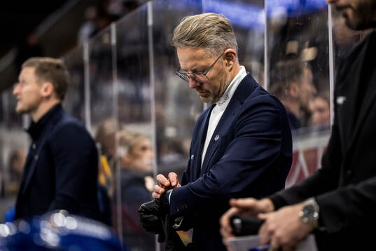 Leksands tränare Johan Hedberg