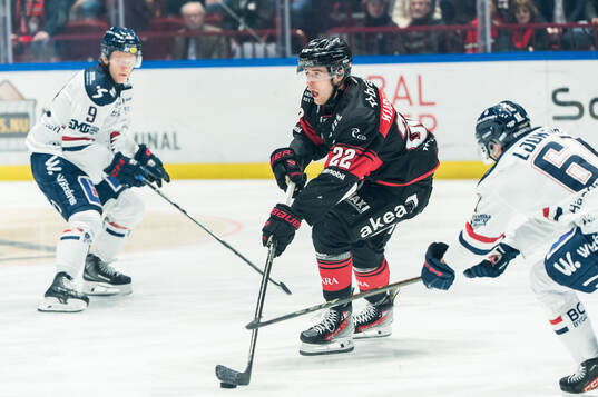 Malmö Redhawks Janne Kuokkanen och Linköpings Markus