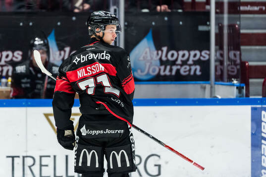Malmö Redhawks Isac Nilsson deppar