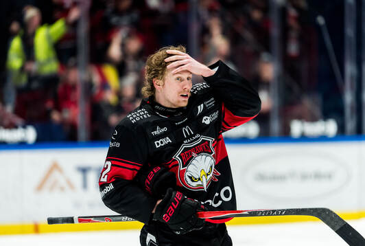 Malmö Redhawks Robin Salo deppar