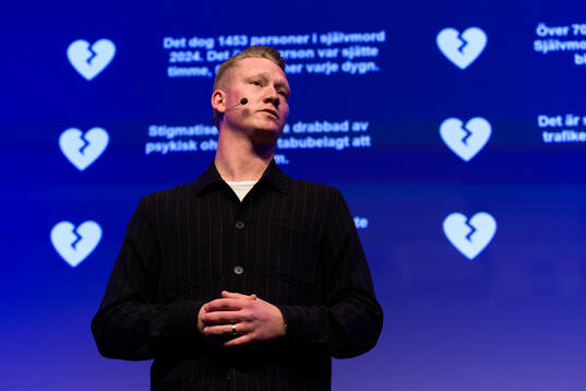 Charlie Eriksson, grundare Aldrig Ensam