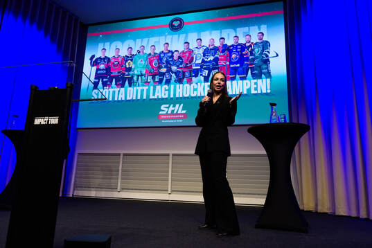 Sanna Lindqvist, social media manager SHL