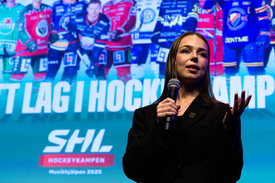 Sanna Lindqvist, social media manager SHL