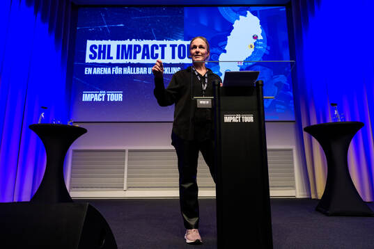 Moderator Frida Boklund