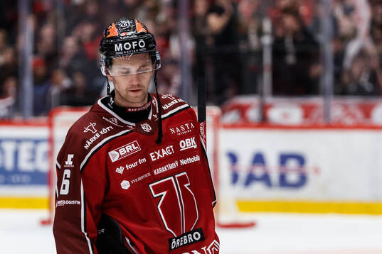 Örebros Filip Berglund deppar
