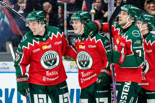 Frölundas Ivar Stenberg jublar