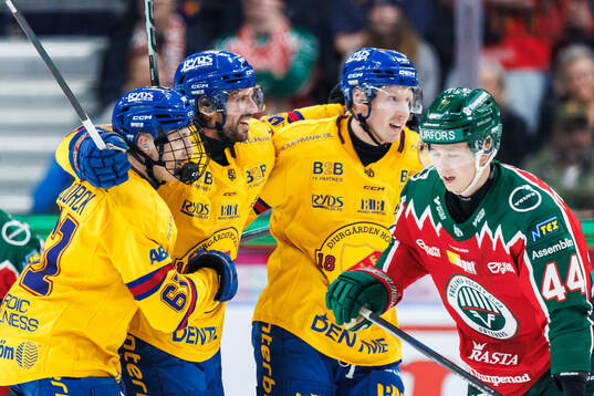 Djurgårdens Jacob Josefson jublar