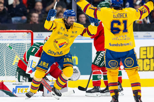 Djurgårdens Jacob Josefson jublar