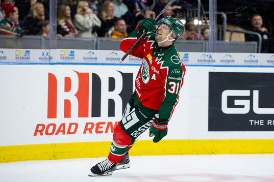 Frölundas Nicklas Lasu deppar