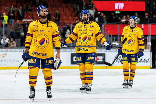 Djurgårdens spelare deppar