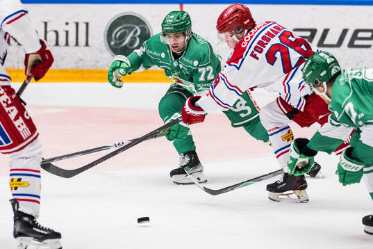 Rögles Daniel Zaar och Timrås Simon Forsmark