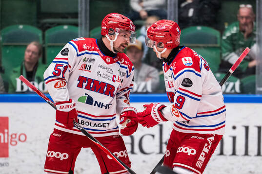 Timrås Anton Lander och Didrik Strömberg