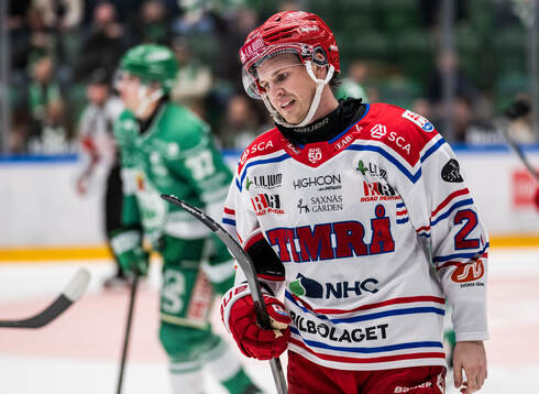 Timrås Linus Nässén deppar