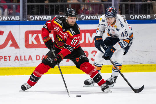 Luleås Linus Omark och Växjös Leo Sahlin Wallenius