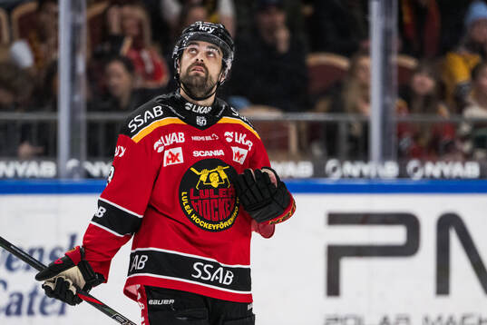 Luleås Frederic Allard deppar