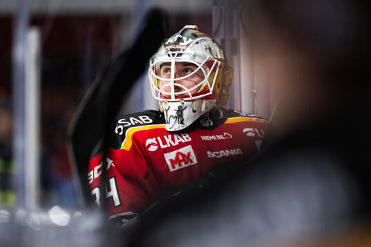 Luleås målvakt Joel Lassinantti