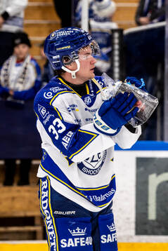Leksands Olle Strandell utsedd till matchens krigare