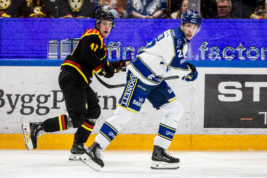 Brynäs Lucas Pettersson och Leksands Lukas Vejdemo