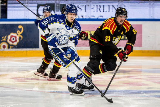 Leksands Joonas Lyytinen och Brynäs Jakob Silfverberg