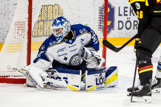 Leksands målvakt Jakob Hellsten