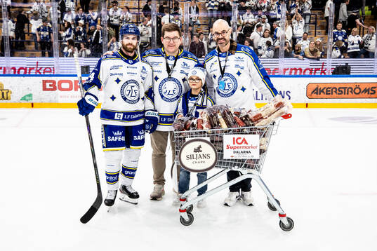 Leksands Oskar Lang utsedd till matchens lirare