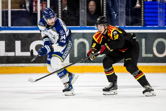 Leksands Peter Cehlarik och Brynäs Gustav Hillström