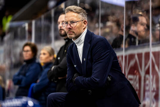 Leksands tränare Johan Hedberg