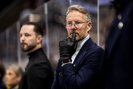 Leksands tränare Johan Hedberg