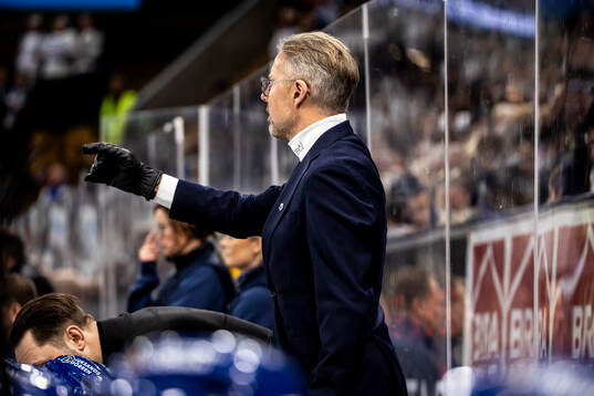 Leksands tränare Johan Hedberg