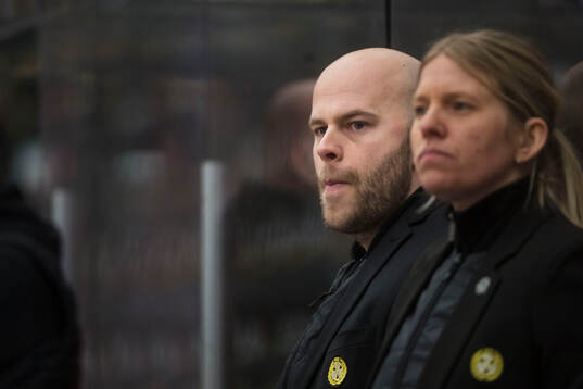 Brynäs tränare Filip Eriksson