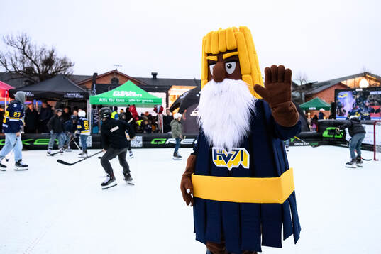 HV71s maskot Hvist