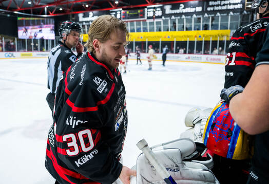 Nybros målvakt Hugo Hävelid