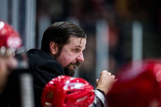 Under ishockeymatchen i Hockeyallsvenskan mellan Nybro och