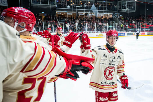Kalmars Matt Fonteyne jublar