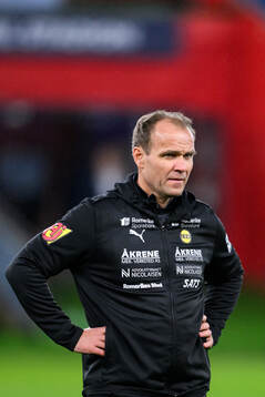 Head coach Hans Erik Ødegaard of Lillestrøm
